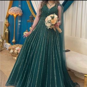 Beautiful Green Gown